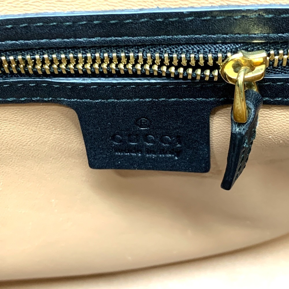 Gucci Nimfair Handbag Python Leather Red - image 12